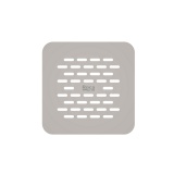 Cut out image of the Roca Terran-N Brick Pearl Drain Cover